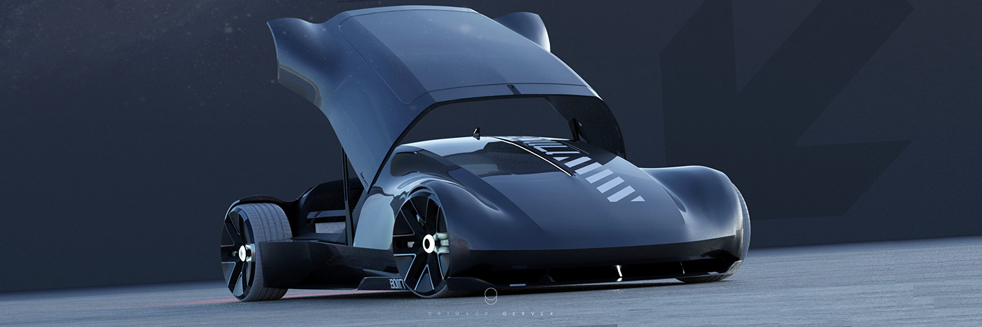 氢能源汽车概念设计图